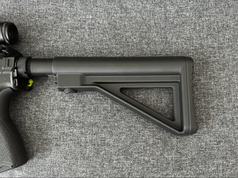Airsoft M4-AR15 stock (7) and butt plate