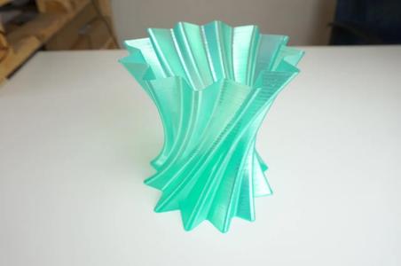 Huge Twisted Star Vase