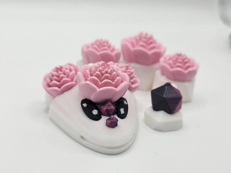 Cute+articulated+floral+dragon+4+color.3mf