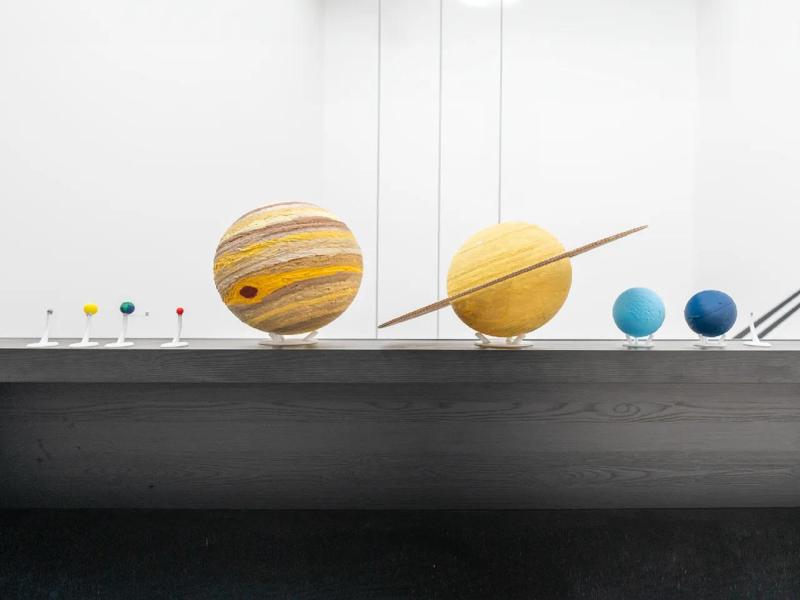 Scale Model Solar System (Planets)