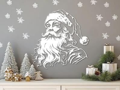 Christmas Wall Decoration – Santa Claus