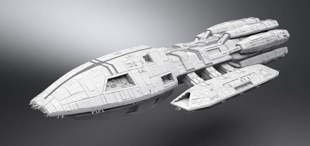 Battlestar Pegasus Scale model