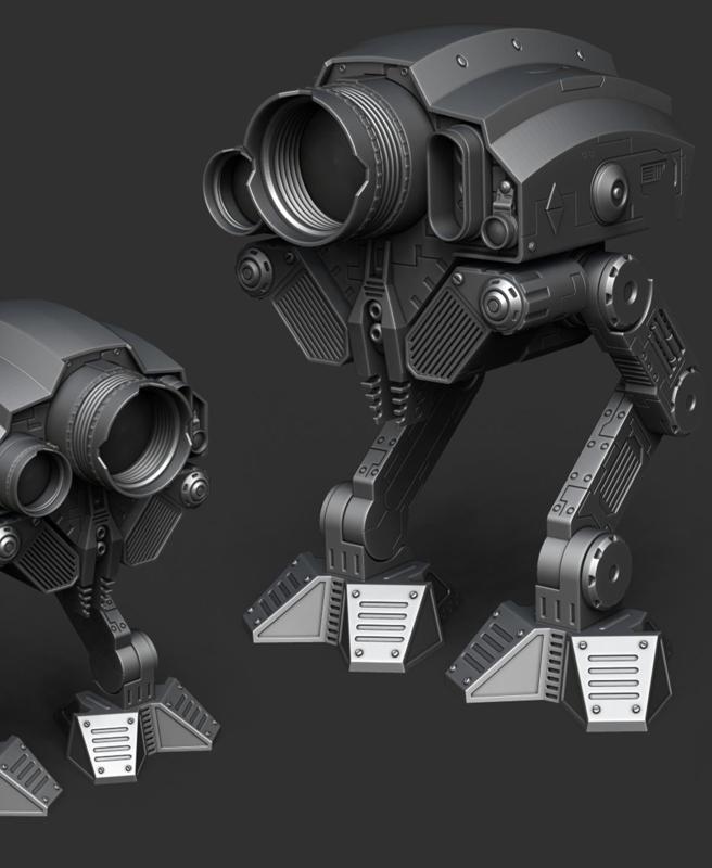 Scout droid