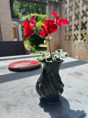 Porcelain vase based on Andreas Mass blossom vase