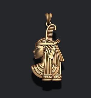 Egyptian Goddess Maat pendant