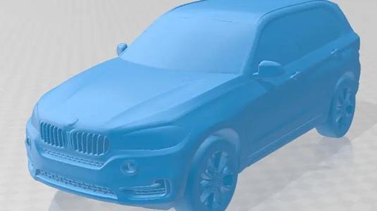 BMW X5 2014 Printable Car