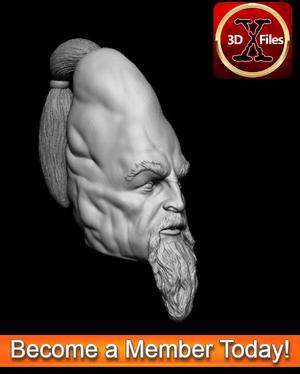 Ki Adi Mundi Head – Star Wars Jedi – Black Series – Hottoys – 1:12 and  1:6 Scale- Action Figure