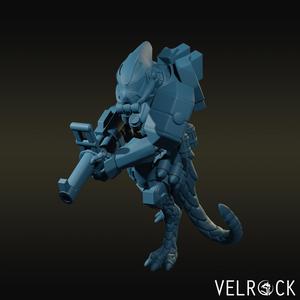Reptilian Soldier Grenadier V2