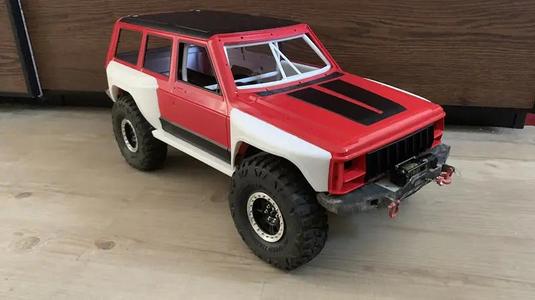 Pre-Runner Fender & Interior Kit for Injora Jeep XJ/MJ – widebody offroad look