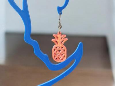 Tropical Pineapple Earrings