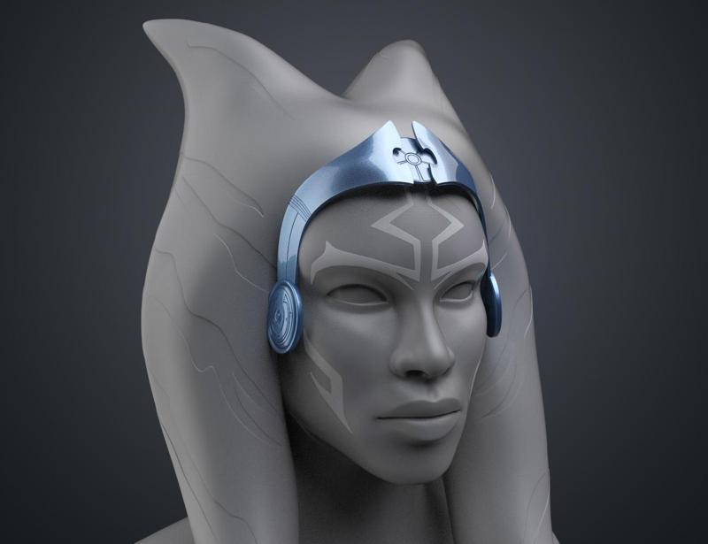 Ahsoka Tano white robe tiara