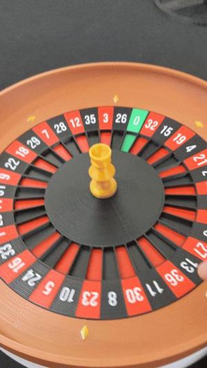 Motorized Roulette Wheel (works without motor too)