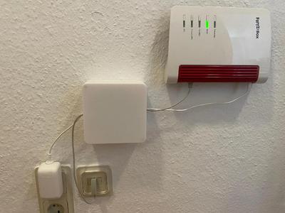 Wall-Mounted Cable Organizer Box 125 × 125 mm   