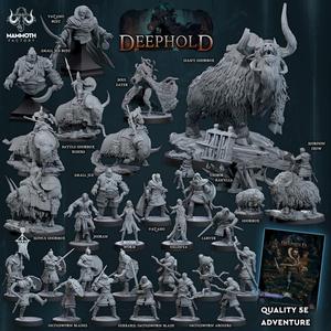 Deephold Collection – Dark Descent Setting Guide (+ 5e Adventure)