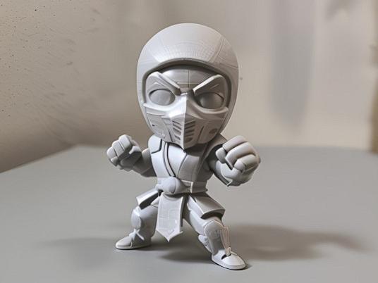 SubZero from Mortal Kombat Chibi Edition