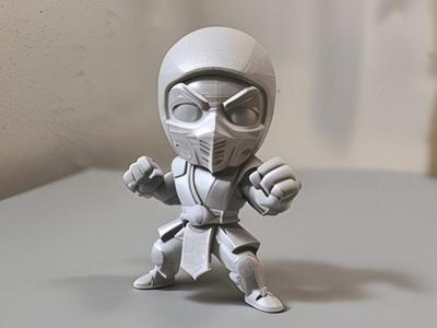 SubZero from Mortal Kombat Chibi Edition