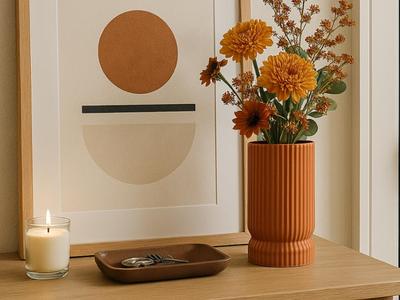 Stria Vase - Boho and Scandinavian Modern Vase