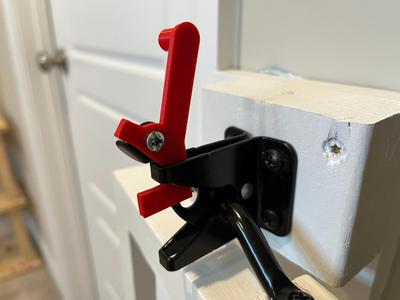 Gate Double Latch for National Hardware 4-in Latch