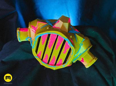 Jinx gas mask – Arcane