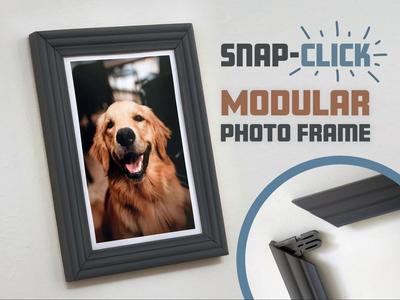 Snap-Click Photo Frame - Modern Classic
