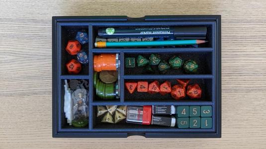 Versatile Magnetic Dice Box & Dice Tray   