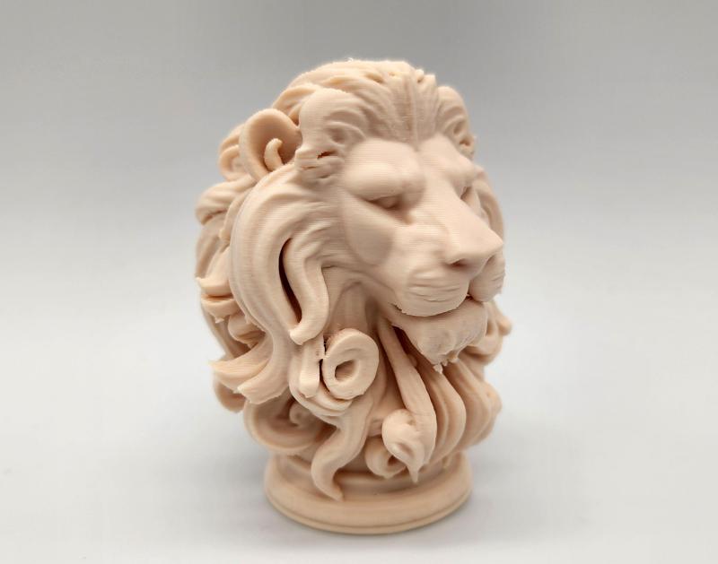 Marble Lion Bust #2