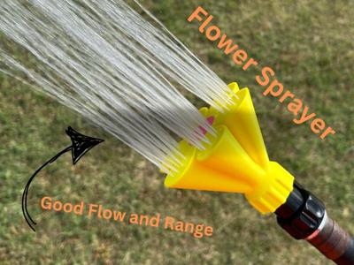 Flower Garden Hose Nozzle Sprayer 