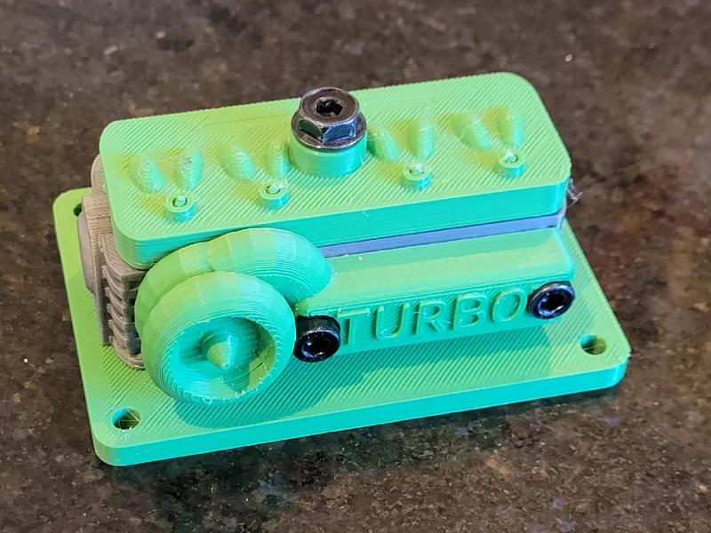 Toy4 cylinder turbo Engine   