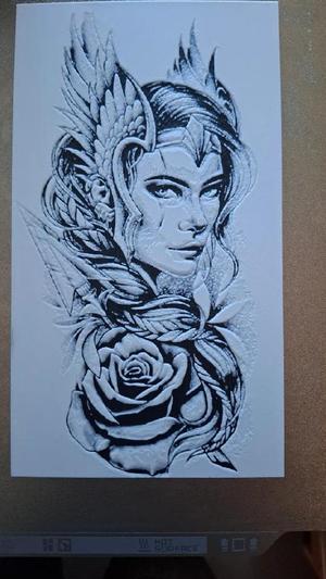 dragon lady tattoo   