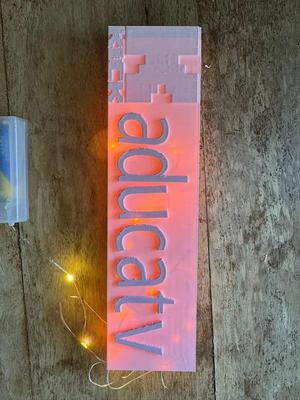 Nick Customisable Kick Stream Logo with LED   