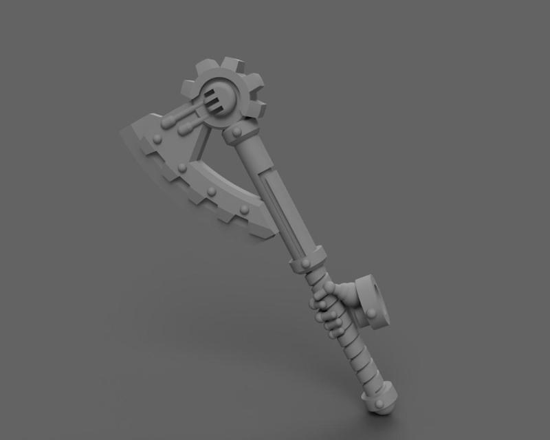 Super Space Soldier – Cognus Pattern Power Axe