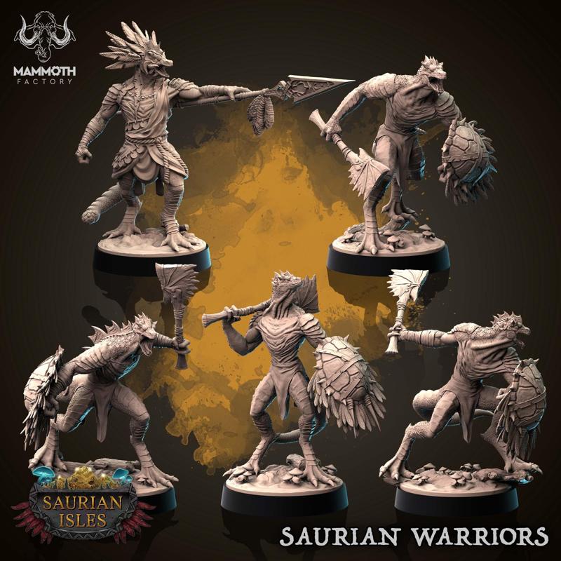Saurian Warriors Pack