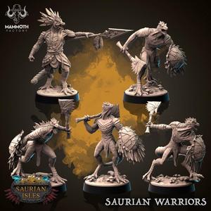 Saurian Warriors Pack