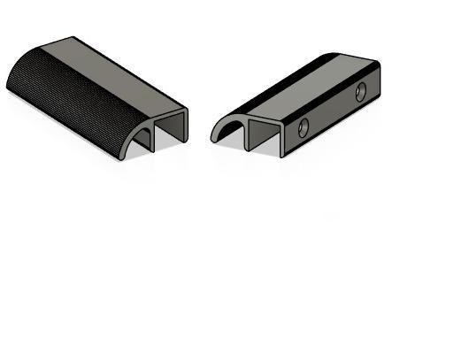 Drawer or cabinet handle 18mm gap