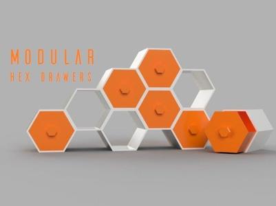 Modular Hex Drawers