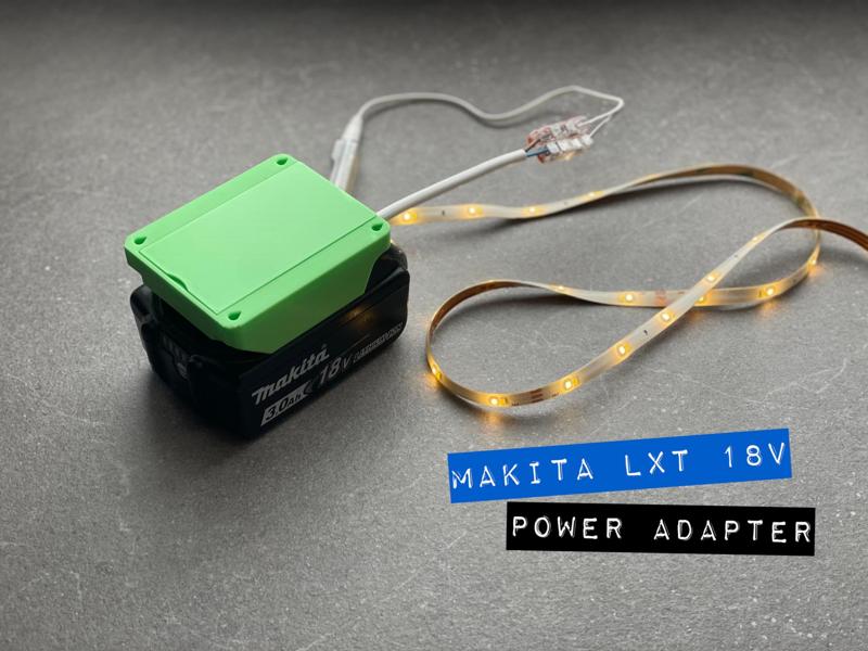 Makita LXT 18V Battery Power Adapter Mount