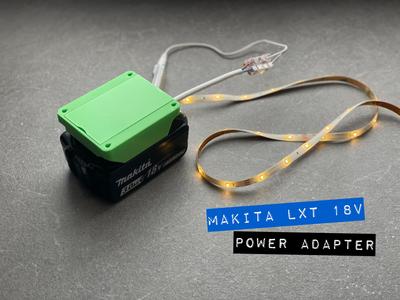 Makita LXT 18V Battery Power Adapter Mount