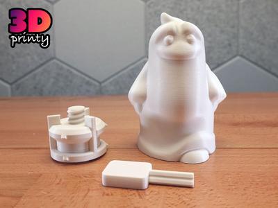 Print-in-Place Ghost Puzzle