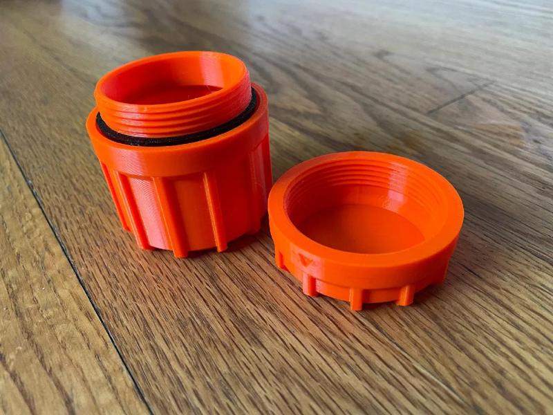 50mm Rugged Container with Gasket   
