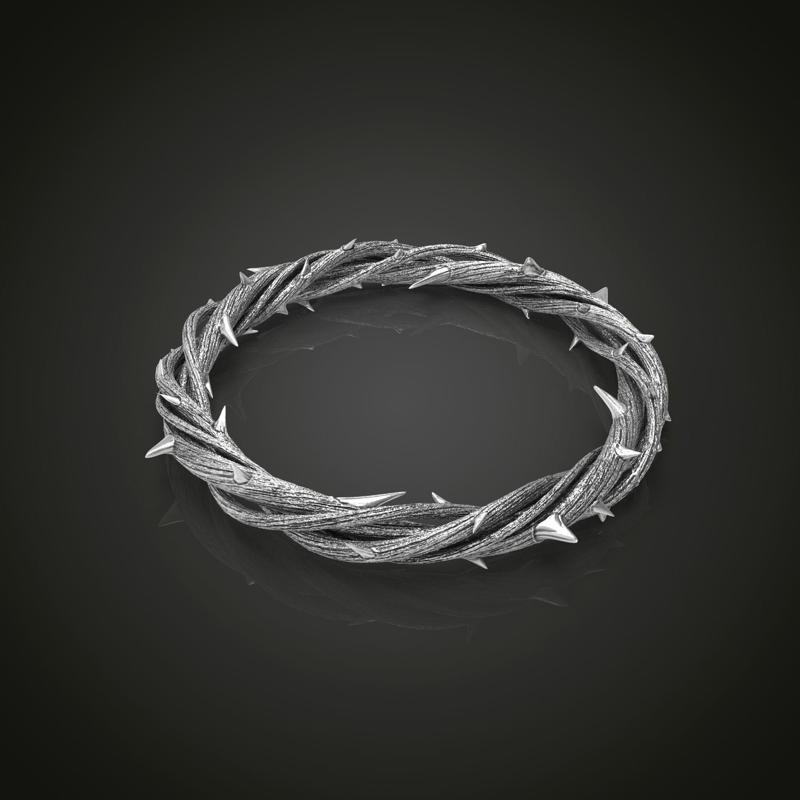 Crown of thorn 3d print model