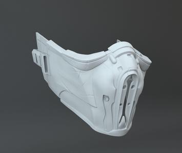Sub-Zero SUBZERO Mask Mortal Combat X