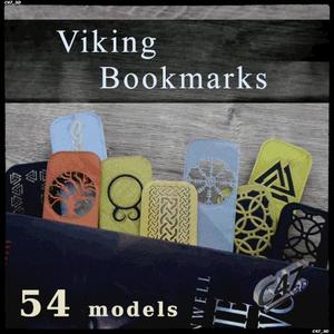 Viking Bookmarks Set