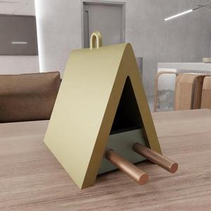 3D Hanging Bird House as Stl File & Birdcage, 3D Printing, Bird House Small, Bird Lover Gift, Garden Decoration, Custom Bird House
