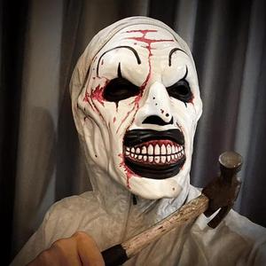 Art The Clown Mask High Quality (No Hat) - Terrifier 3 For Halloween Cosplay