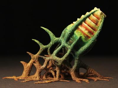 Tabletop plant: “Cannon-Plant” (Alien Vegetation 09)