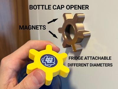 Magnetic Bottle Cap Opener