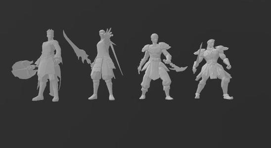 Metin 2 3d print model pack