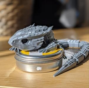 Red-Eyed Crocodile Skink – Articulated