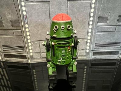STAR WARS VINTAGE R5-D4 FRANKENSTEIN COSTUME FR-NK HALLOWEEN SPECIAL, CUSTOM UNPRODUCED KENNER, HASBRO ACTION FIGURE, 3.75″, 1/18, 5POA