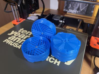 Herb Grinder ROPI with Stash Chamber V3